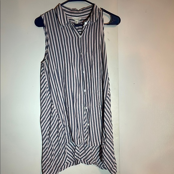 Max Studio Tops - Striped Sleeveless Top